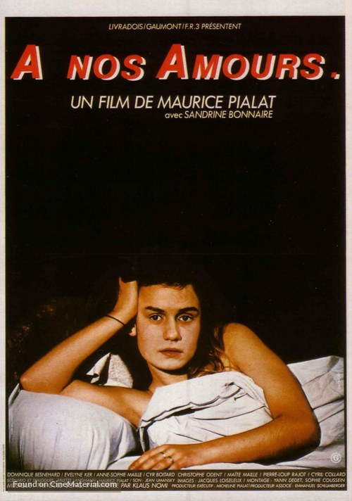 &Agrave; nos amours - French Movie Poster