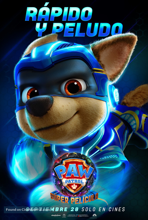 PAW Patrol: The Mighty Movie - Mexican Movie Poster