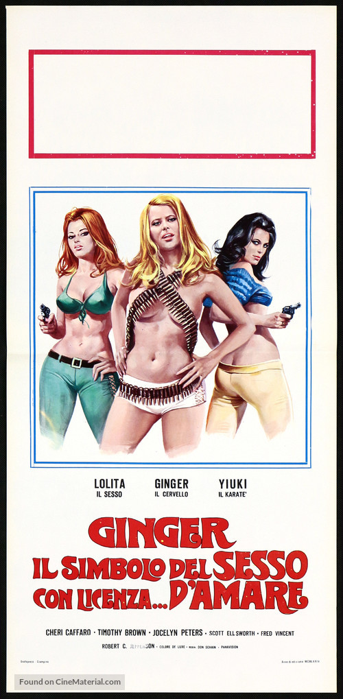 Girls Are for Loving - Italian Movie Poster