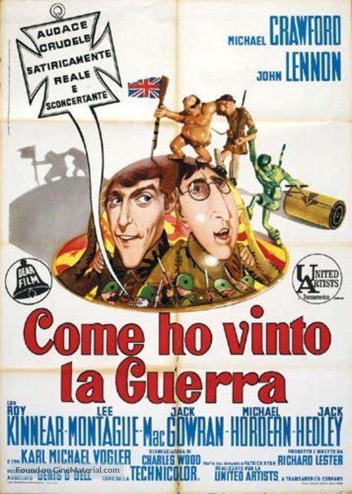 How I Won the War - Italian Movie Poster