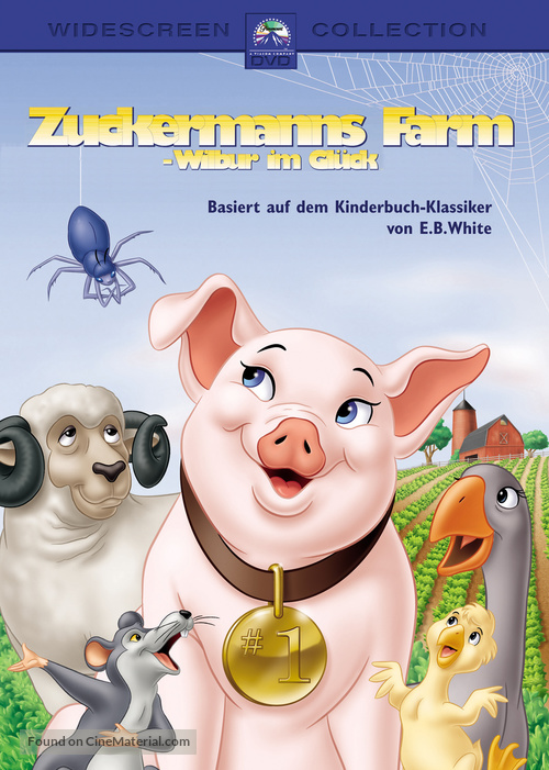 Charlotte&#039;s Web - German DVD movie cover