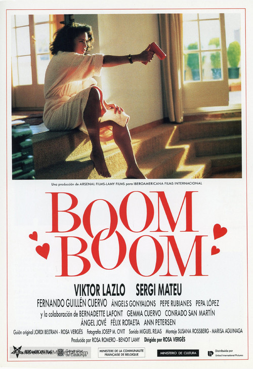 Boom boom - Spanish Movie Poster