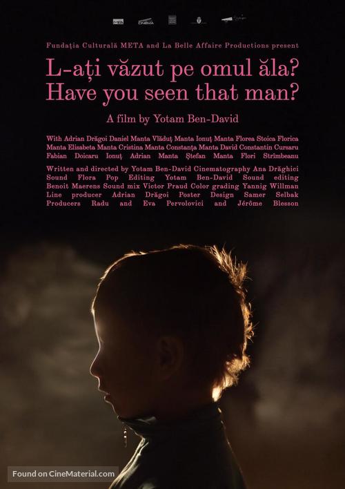 Have You Seen That Man? - Romanian Movie Poster