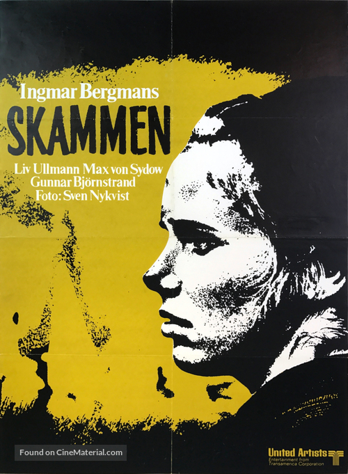 Skammen - Danish Movie Poster