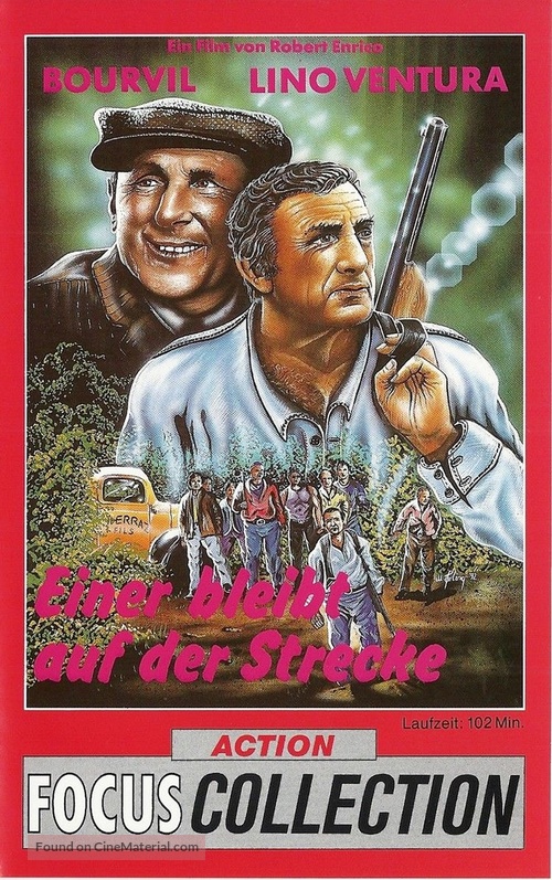 Les grandes gueules - German VHS movie cover