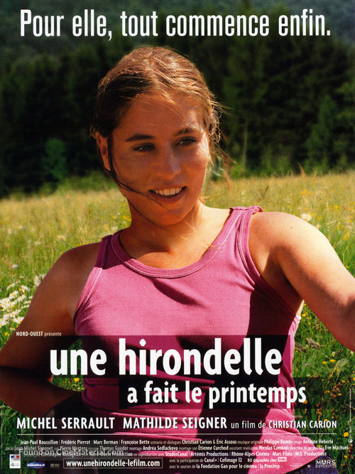 Une hirondelle a fait le printemps - French Movie Poster