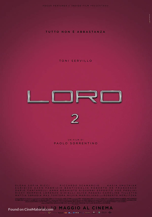 Loro 2 - Italian Movie Poster