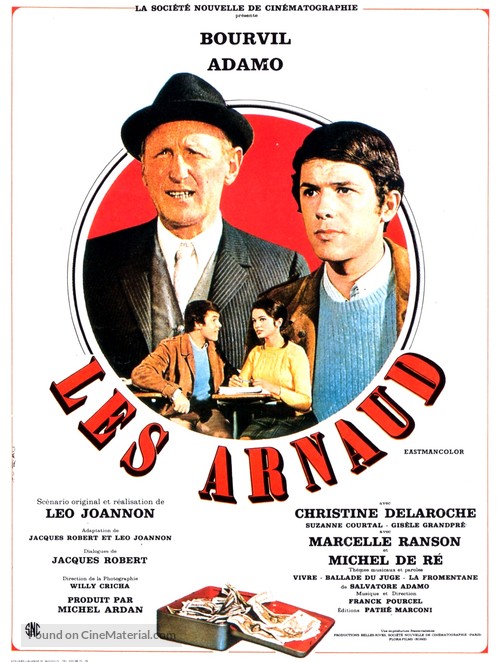 Les Arnaud - French Movie Poster