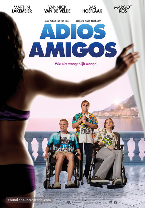 Adios Amigos - Dutch Movie Poster