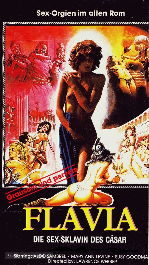 Flavia - German VHS movie cover