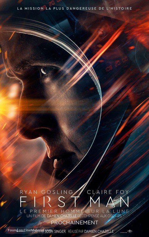 First Man - French Movie Poster