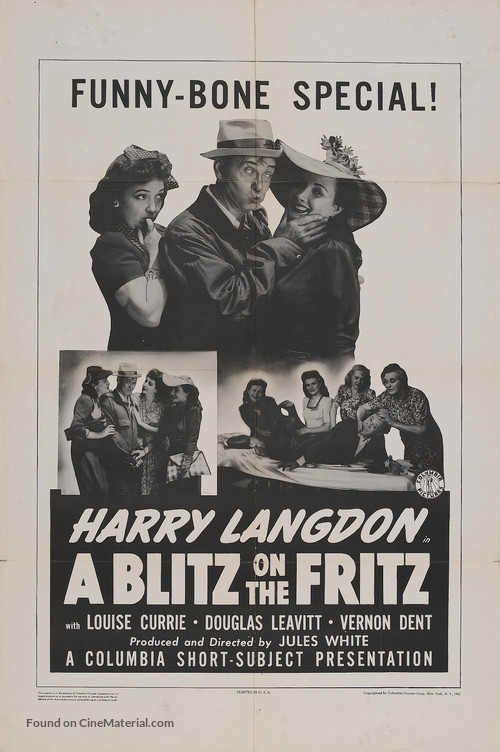 A Blitz on the Fritz - Movie Poster