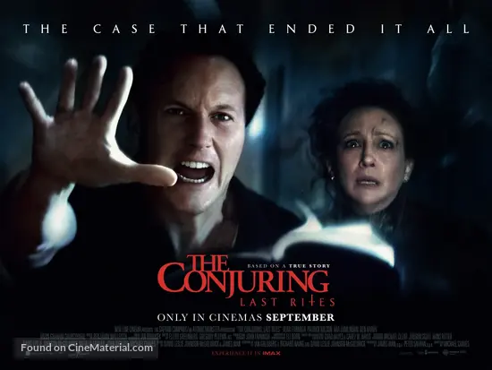 The Conjuring: Last Rites - British Movie Poster