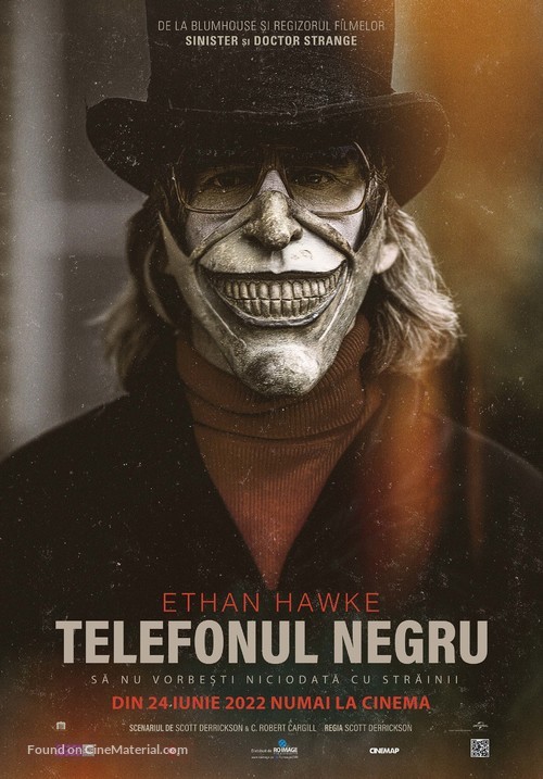 The Black Phone - Romanian Movie Poster