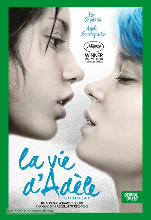 La vie d&#039;Ad&egrave;le - Icelandic Movie Poster