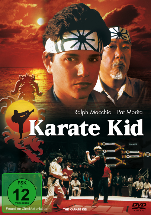 The Karate Kid - German Movie Cover