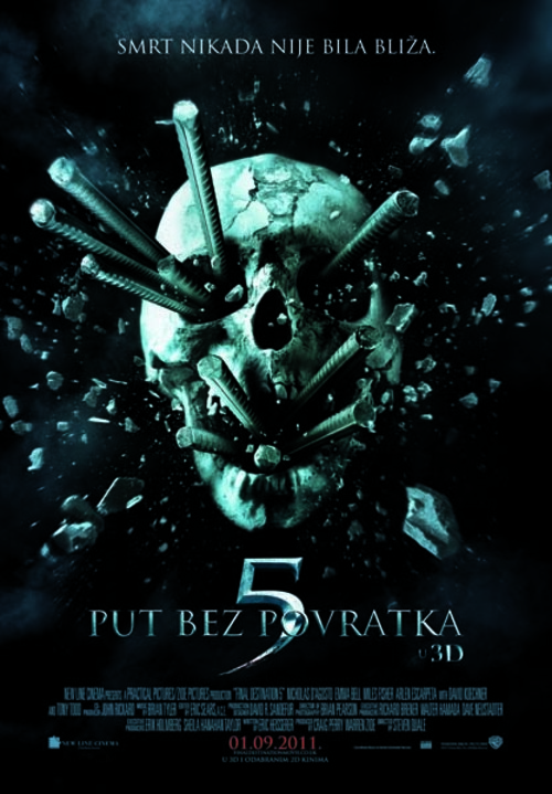 Final Destination 5 - Croatian Movie Poster