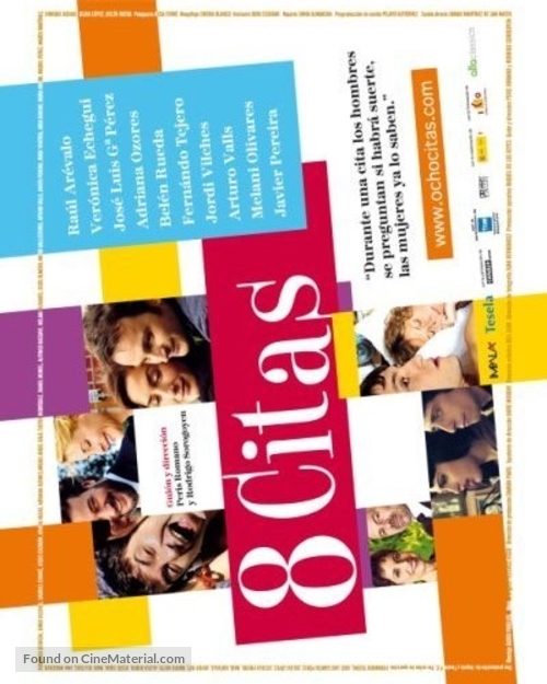 8cho citas - Spanish Movie Poster