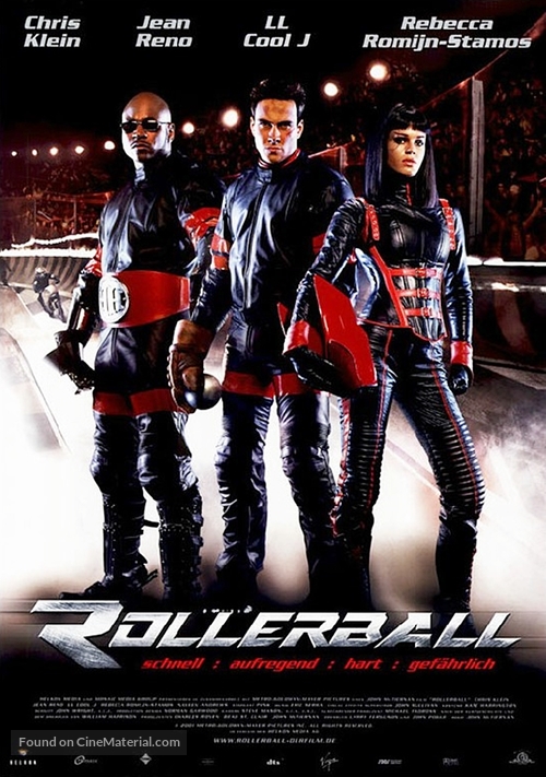 Rollerball - German Movie Poster