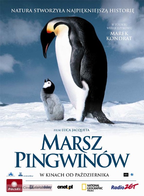 March Of The Penguins - Polish poster