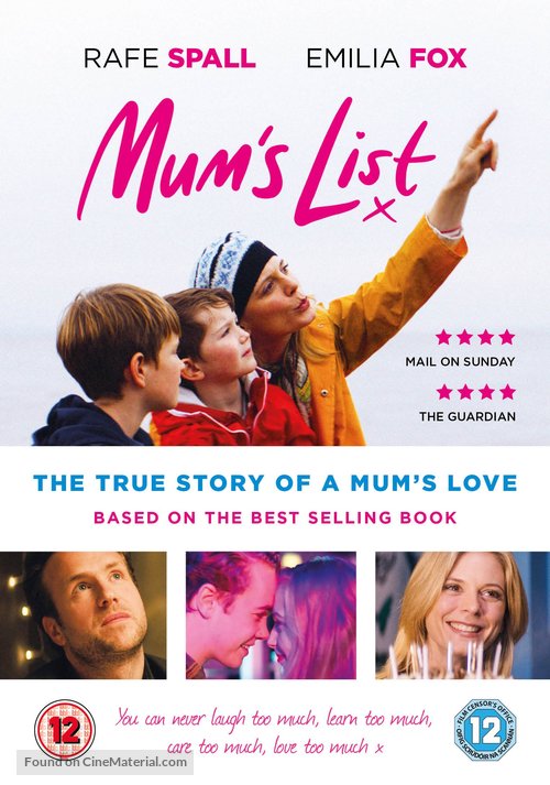 Mum&#039;s List - British DVD movie cover