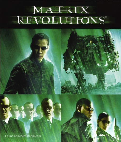 The Matrix Revolutions - French Blu-Ray movie cover