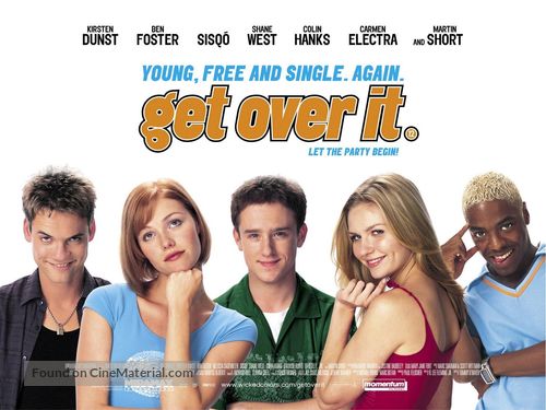 Get Over It - British Movie Poster