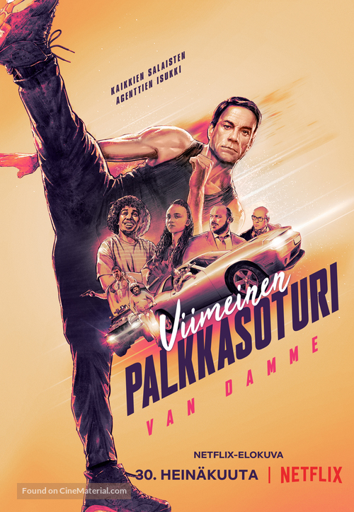 The Last Mercenary - Finnish Movie Poster