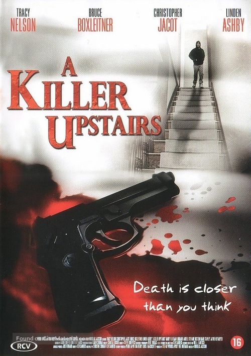 A Killer Upstairs - Dutch Movie Cover