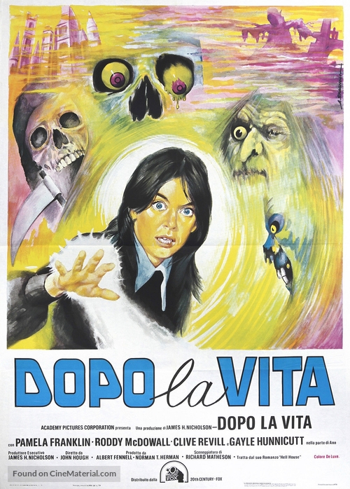The Legend of Hell House - Italian Movie Poster