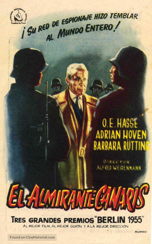 Canaris - Spanish Movie Poster