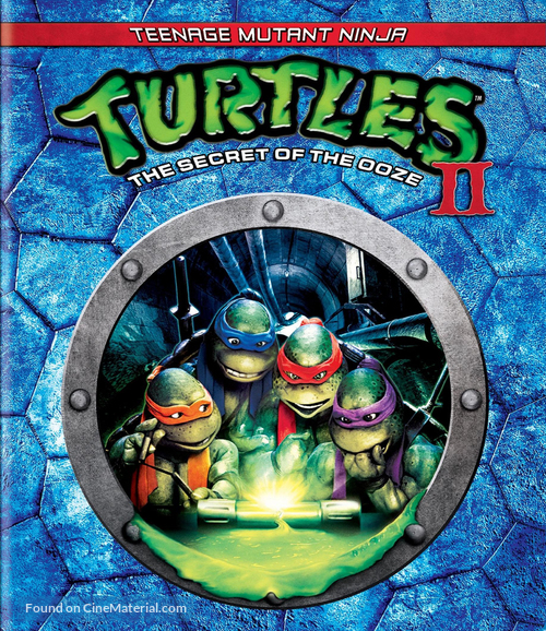 Teenage Mutant Ninja Turtles II: The Secret of the Ooze - Blu-Ray movie cover