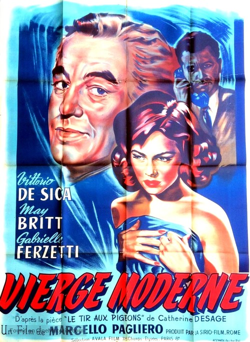 Vergine moderna - French Movie Poster