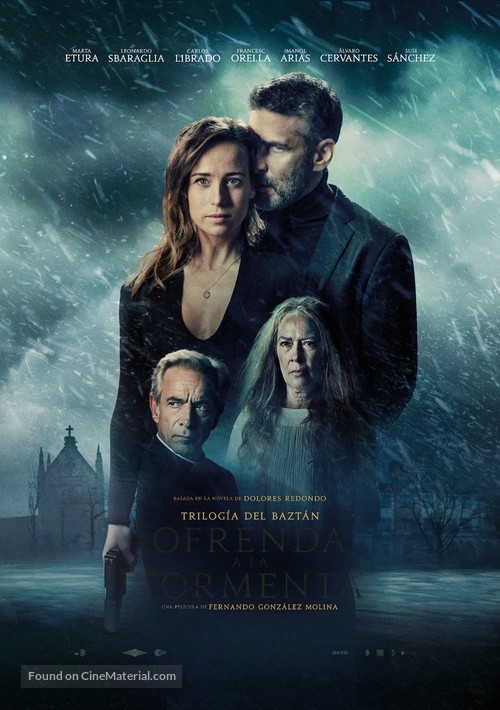 Ofrenda a la tormenta - Spanish Movie Poster