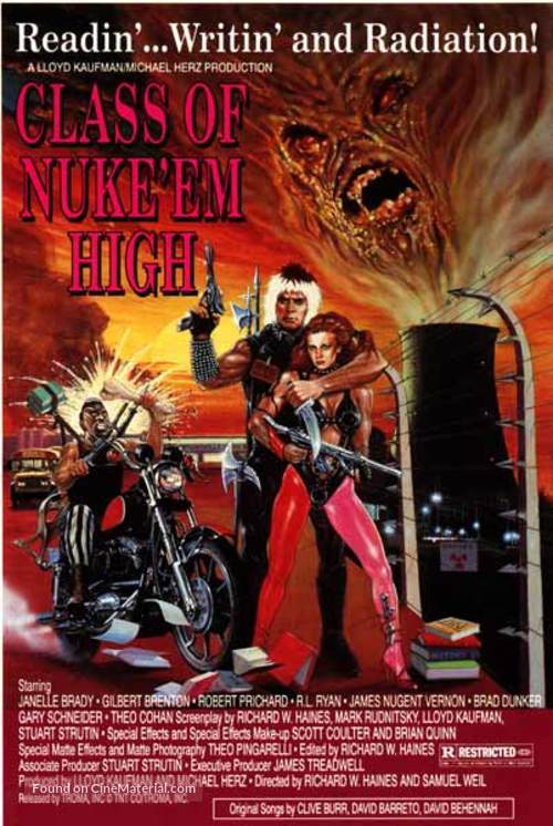 Class of Nuke &#039;Em High - Movie Poster