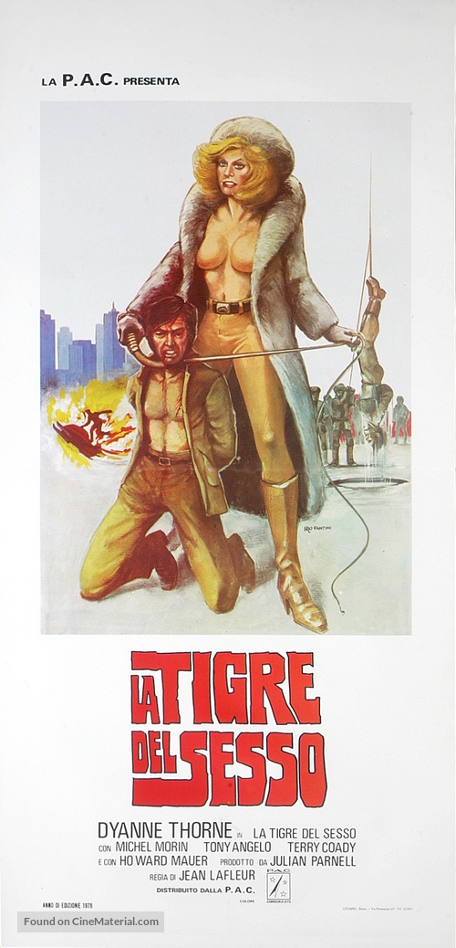 Ilsa the Tigress of Siberia - Italian Movie Poster