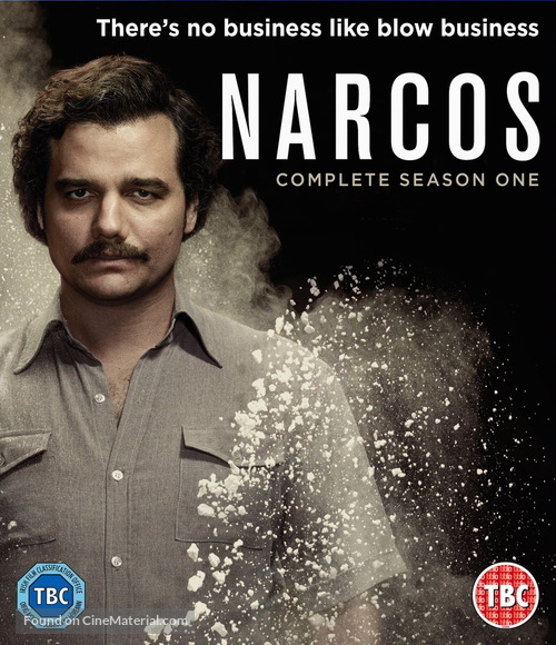 &quot;Narcos&quot; - British Blu-Ray movie cover