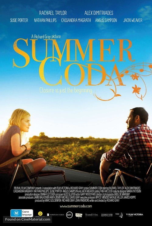 Summer Coda - Australian Movie Poster