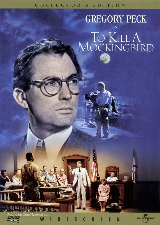 To Kill a Mockingbird - DVD movie cover