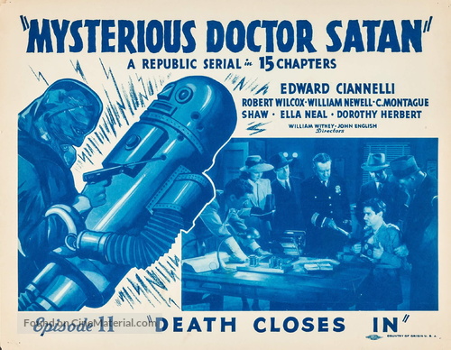 Mysterious Doctor Satan - Movie Poster