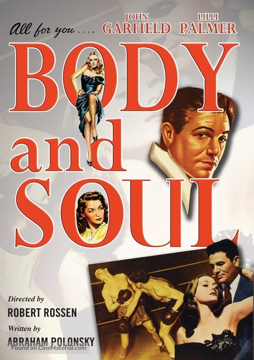 Body and Soul - DVD movie cover