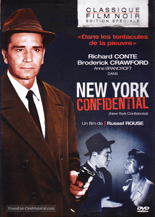 New York Confidential - French DVD movie cover