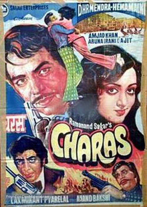 Charas - Indian Movie Poster