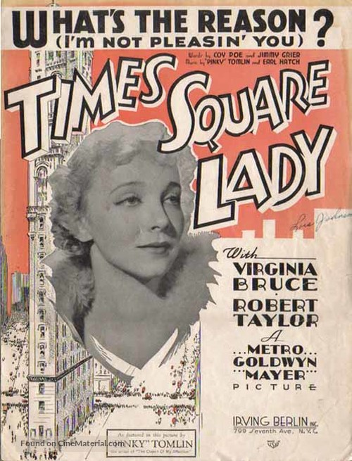 Times Square Lady - poster