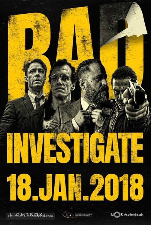 Bad Investigate - Portuguese Movie Poster