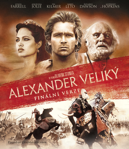 Alexander - Czech Blu-Ray movie cover