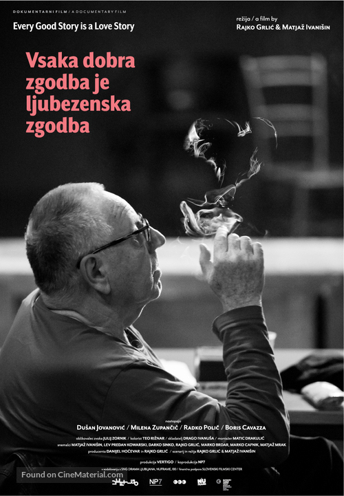 Vsaka dobra zgodba je ljubezenska zgodba - Slovenian Movie Poster