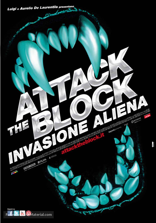 Attack the Block - Italian Movie Poster