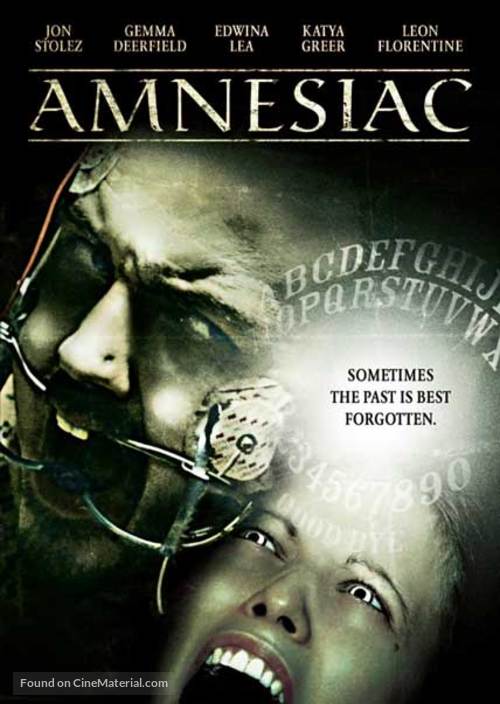 Amnesiac - DVD movie cover