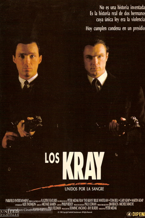 The Krays - Spanish Movie Poster